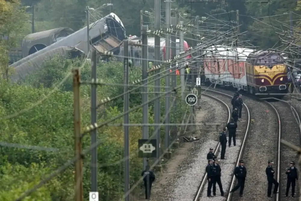 104 secondes avant l'accident, le danger est enfin détecté