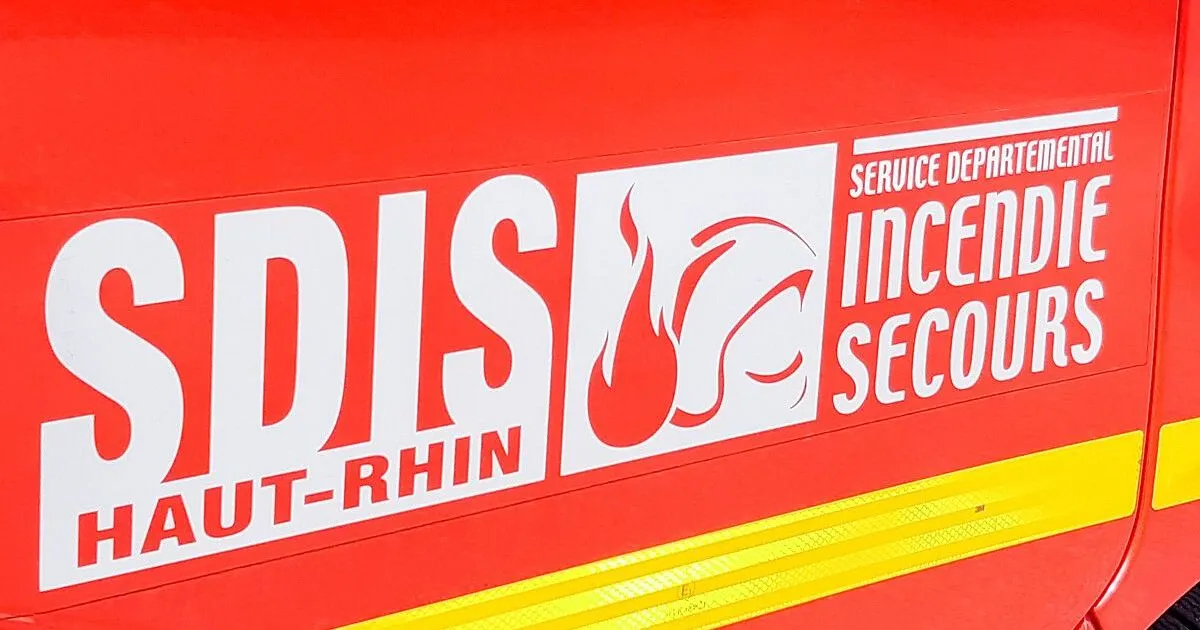 Intervention des secours après l'accident mortel sur un chantier de maintenance SNCF à Thann