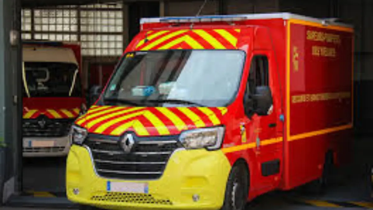 Intervention des secours après un accident sur un chantier ferroviaire en 2025