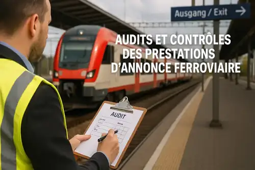 Audits et Contrôles des Prestations d'Annonce Ferroviaire