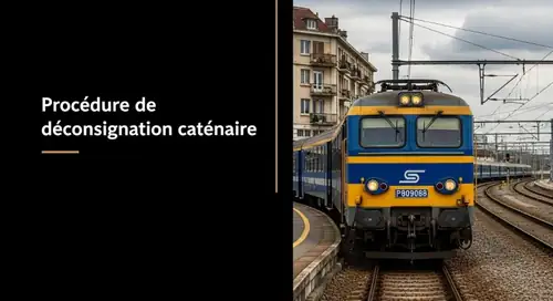 Déconsignation Caténaire SNCF : 5 Étapes Clés pour Reprise Sécurisée du Trafic