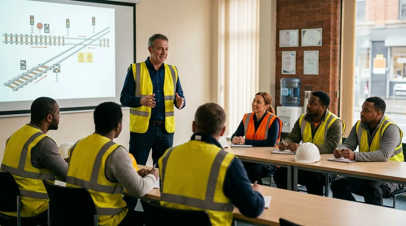 Session de formation Secufer au risque ferroviaire et à l'A.A.E.
