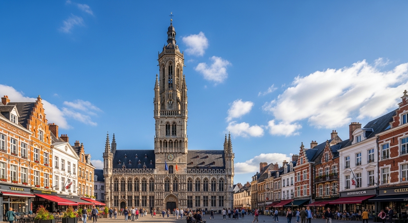 Vue panoramique de Bethune